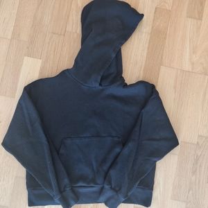 KOTN Ribbed Crop Hoodie